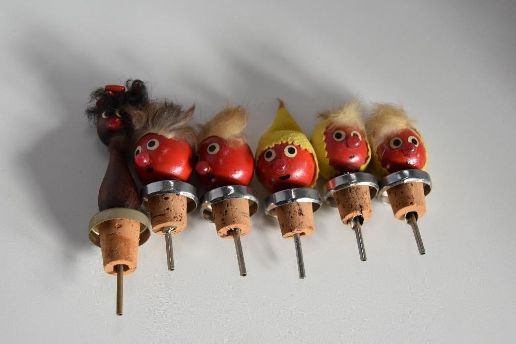 Deense flessenstoppers Hans Bølling 60’s, Verzamelen, Retro, Huis en Inrichting, Ophalen of Verzenden