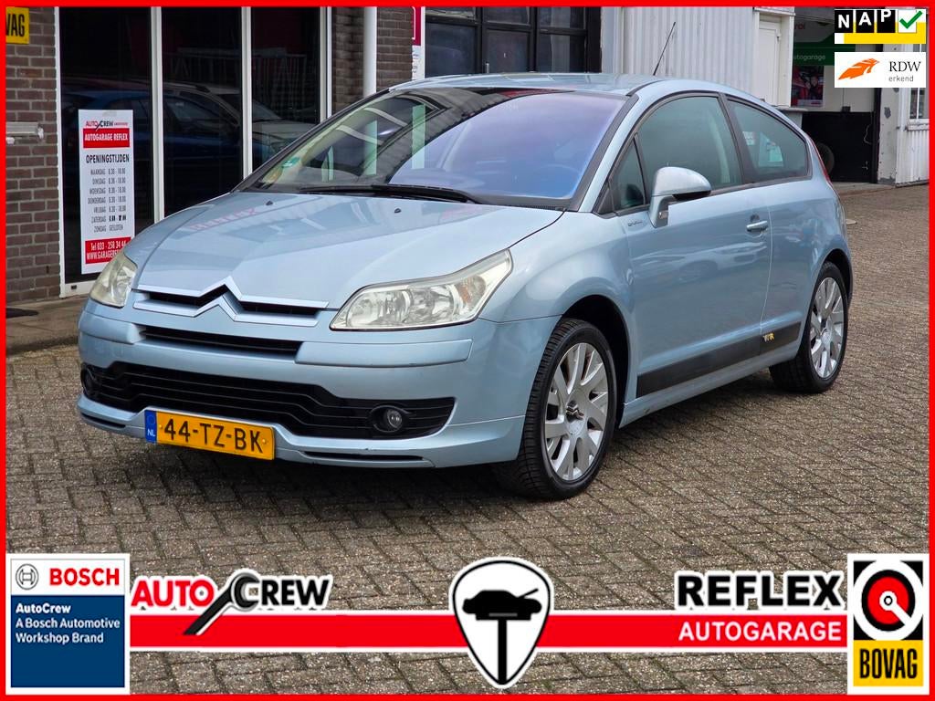 Citroen C4 Coupé 1.6-16V VTR+ AIRCO|CRUISE, Auto's, Citroën, Voorwielaandrijving, Stof, Gebruikt, 4 cilinders
