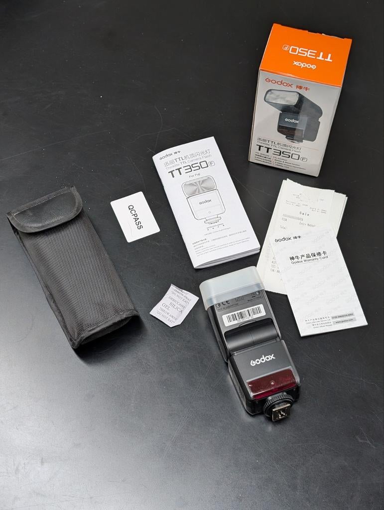 Godox TT350F flitser voor Fujifilm, Ophalen of Verzenden, Zo goed als nieuw, Overige merken