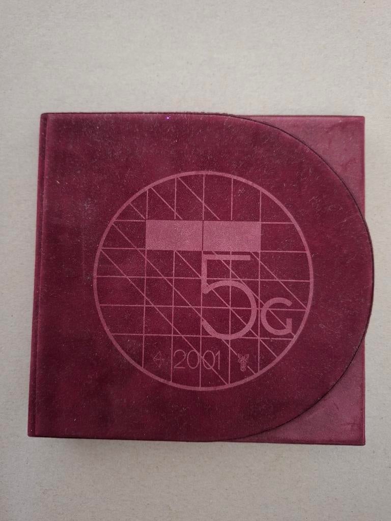 Proofset Nederland 2001 - Laatste Gulden Munten Proof Set, Ophalen of Verzenden, Koningin Beatrix, Overige waardes, Setje