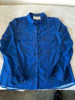 Janice blouse met dierenprint - Maat M, Ophalen of Verzenden, Zo goed als nieuw, Maat 38/40 (M), Blauw