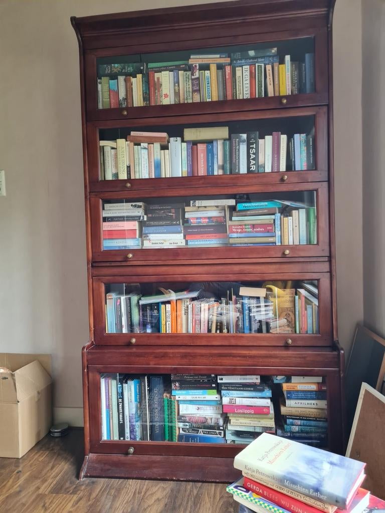 Wernicke globe boekenkast, Ophalen, 100 tot 150 cm, 200 cm of meer, Zo goed als nieuw