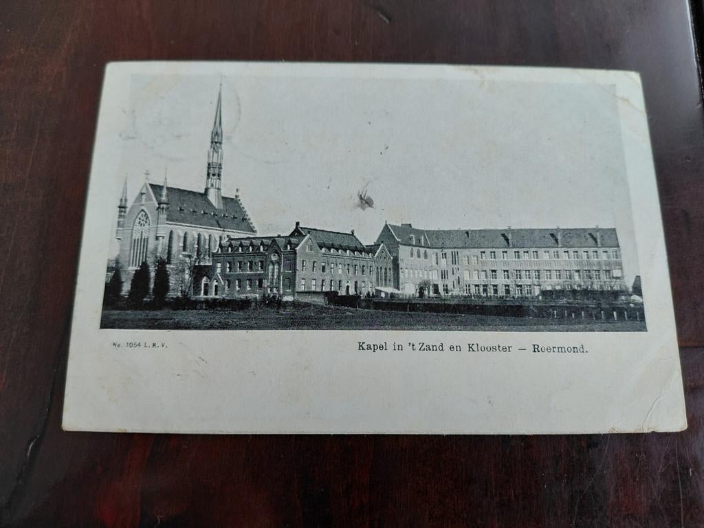 ROERMOND  Kapel in 't Zandt en Klooster Stempel Venloo-Maas-, Ophalen of Verzenden, Voor 1920, Gelopen, Limburg