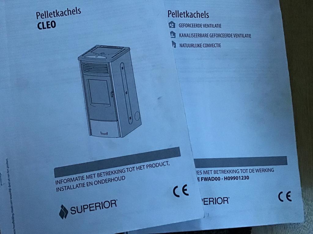 Pelletkachel, Ophalen, Gebruikt, Overige brandstoffen, Pelletkachel