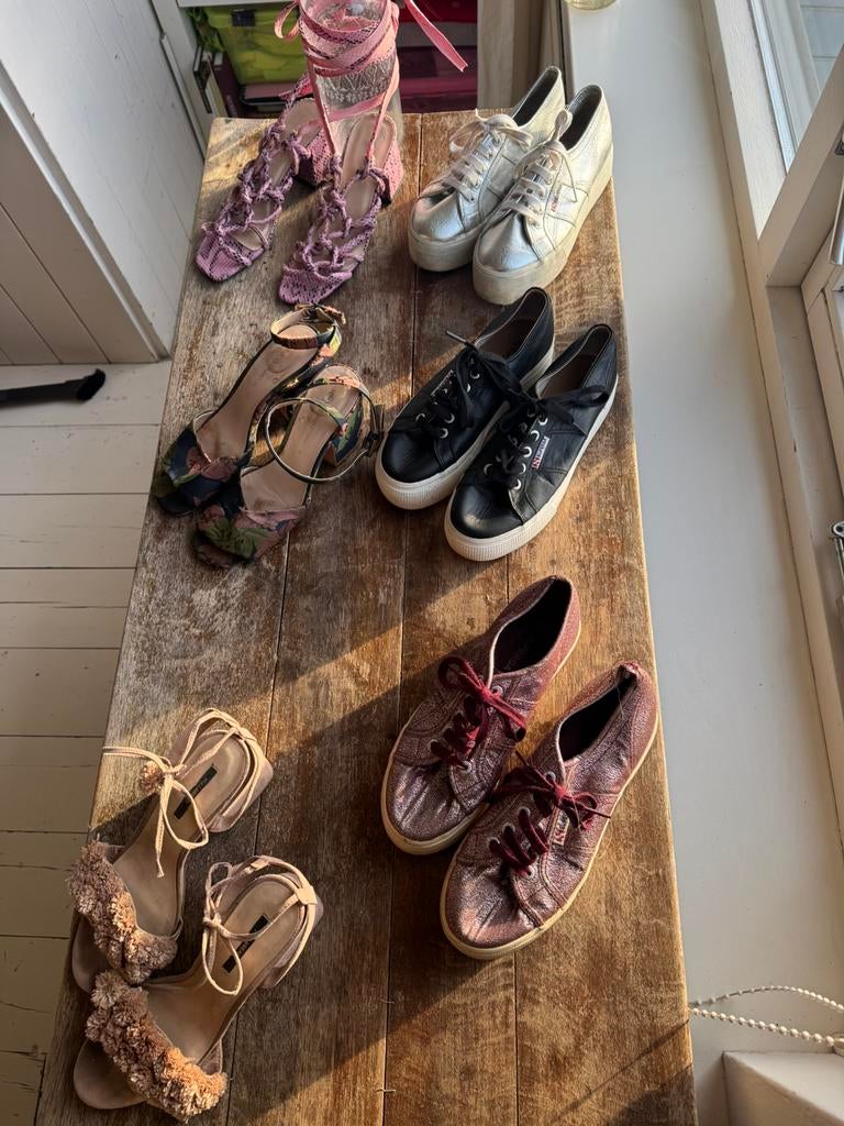 Schoenen maat 36/37, Kleding | Dames, Schoenen, Ophalen of Verzenden, Gedragen, Overige kleuren