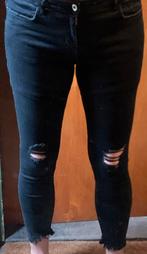 Zara jeans medium rise, skinny, Ophalen of Verzenden, Gedragen, Zwart, W28 - W29 (confectie 36)
