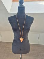 D : brons lang, Verzenden, Zo goed als nieuw, Goud, Overige materialen