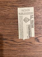 OUD TICKET TELSTAR, Ophalen of Verzenden, Gebruikt, Overige binnenlandse clubs, Vaantje of Sjaal