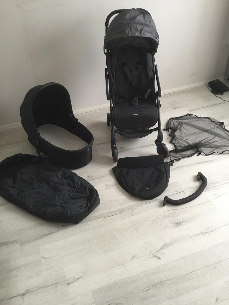 Kinderwagen, Kinderen en Baby's, Kinderwagens en Combinaties, Gebruikt, Combiwagen, Met reiswieg, Ophalen