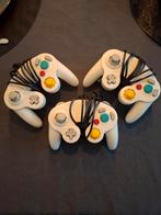 Nintendo Gamecube controllers, Spelcomputers en Games, Ophalen of Verzenden, Zo goed als nieuw, Wit, Met 2 controllers