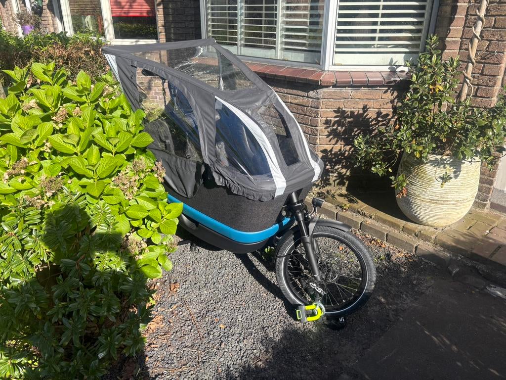 Gazelle makki  bakfiets nieuw, Ophalen of Verzenden, Zo goed als nieuw, 80 kg of meer