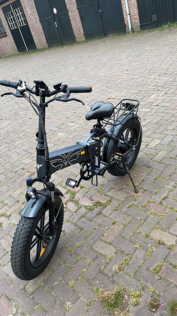 Engwe fatbike EP2-PRO, Fietsen en Brommers, Elektrische fietsen, Gebruikt, Minder dan 47 cm, 50 km per accu of meer, Ophalen