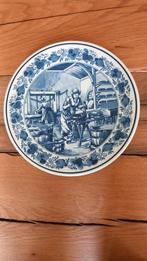 Oud Delfts blauw bord (onbeschadigd), Ophalen of Verzenden