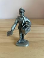 Vintage Tinnen Beeldje Postbode - Decoratief & Nostalgisch, Verzamelen, Beelden en Beeldjes, Ophalen of Verzenden, Gebruikt, Mens