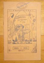 Fraternitas, programma 4e lustrum, 1913 (Utrecht), Fraternitas, Ophalen of Verzenden, 20e eeuw of later, Gelezen