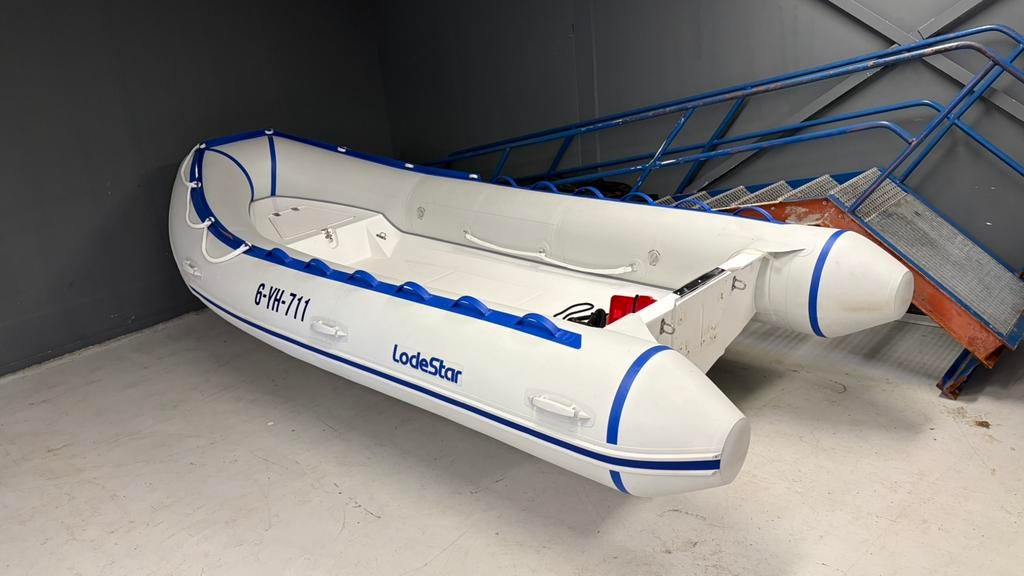 Lodestar 460 RIB 2024 zonder motor!!, Watersport en Boten, Zo goed als nieuw, Benzine, Minder dan 70 pk, Overige materialen