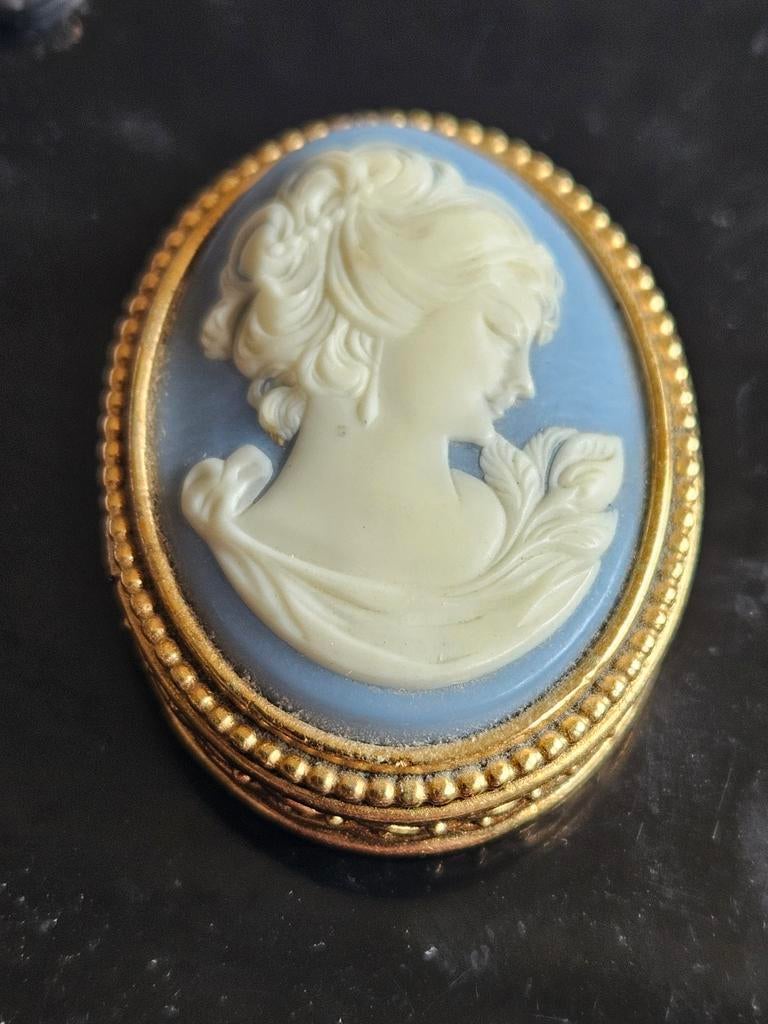 Vintage Estée Lauder Youth Dew Solid Parfum Camee, Ophalen of Verzenden