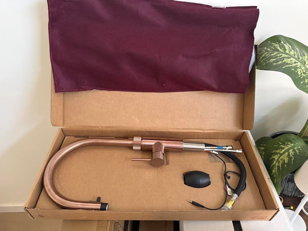 Quooker kraan, koperkleurig, Ophalen, Nieuw, Koper, Kraan