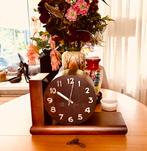 Eiken Pendule - Amsterdamse School Stijl, Antiek en Kunst, Antiek | Klokken, Ophalen of Verzenden