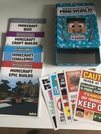 Mineworld Minecraft blik met boekjes en stickers in Engels, Ophalen of Verzenden, Nieuw, Overige onderwerpen