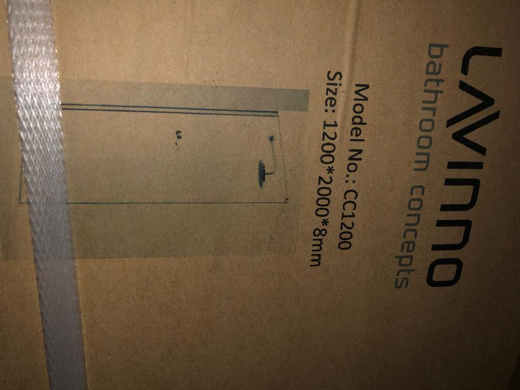 Nieuwe inloop douche wand, Ophalen, 100 tot 150 cm, 200 cm of meer, Overige typen