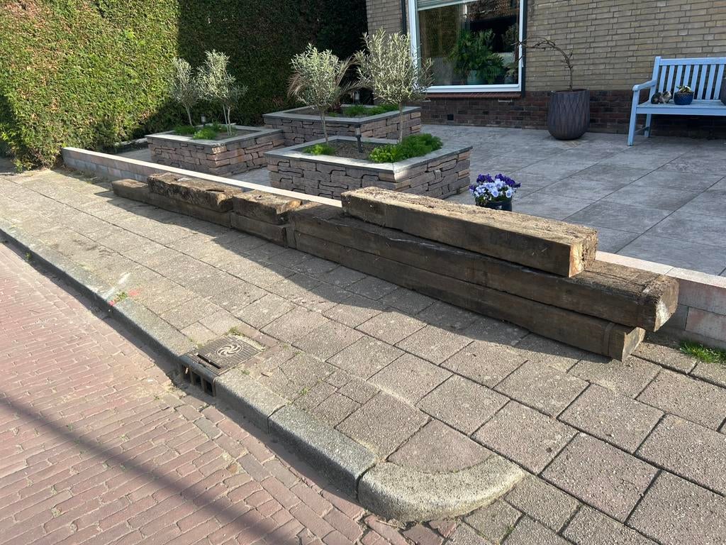 Spoor bielzen, Ophalen, Zo goed als nieuw, 250 cm of meer, Balken