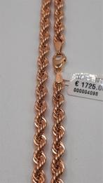 gouden rope ketting 14kt, Www.bredajuwelier.nl, Nieuw, Ophalen of Verzenden, Www.bredajuwelier.nl