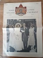 Nederlandse Staatscourant 1966 huwelijk Beatrix Claus, Ophalen of Verzenden, 1960 tot 1980, Nederland, Krant