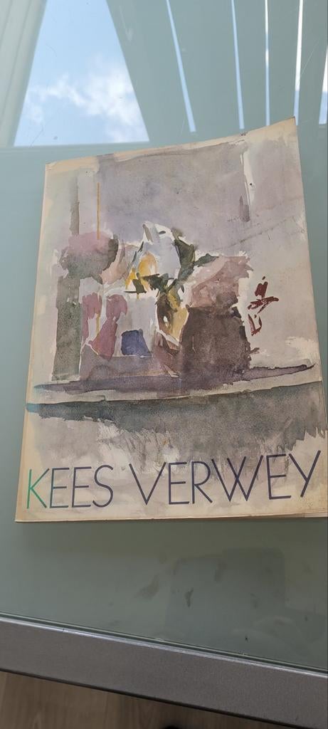Kees Verwey - Zelfportret 1966, Antiek en Kunst, Kunst | Tekeningen en Foto's, Ophalen of Verzenden