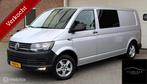 Volkswagen Transporter 2.0 TDI L2H1 DC 6 pers Euro 6, Stof, Gebruikt, 4 cilinders, Volkswagen