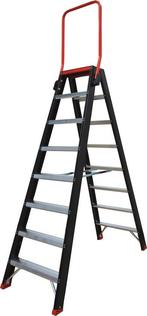 Altrex Taurus trap 8 treden dubbelzijdig., Doe-het-zelf en Verbouw, Ladders en Trappen, Ophalen, Gebruikt, Trap, 2 tot 4 meter