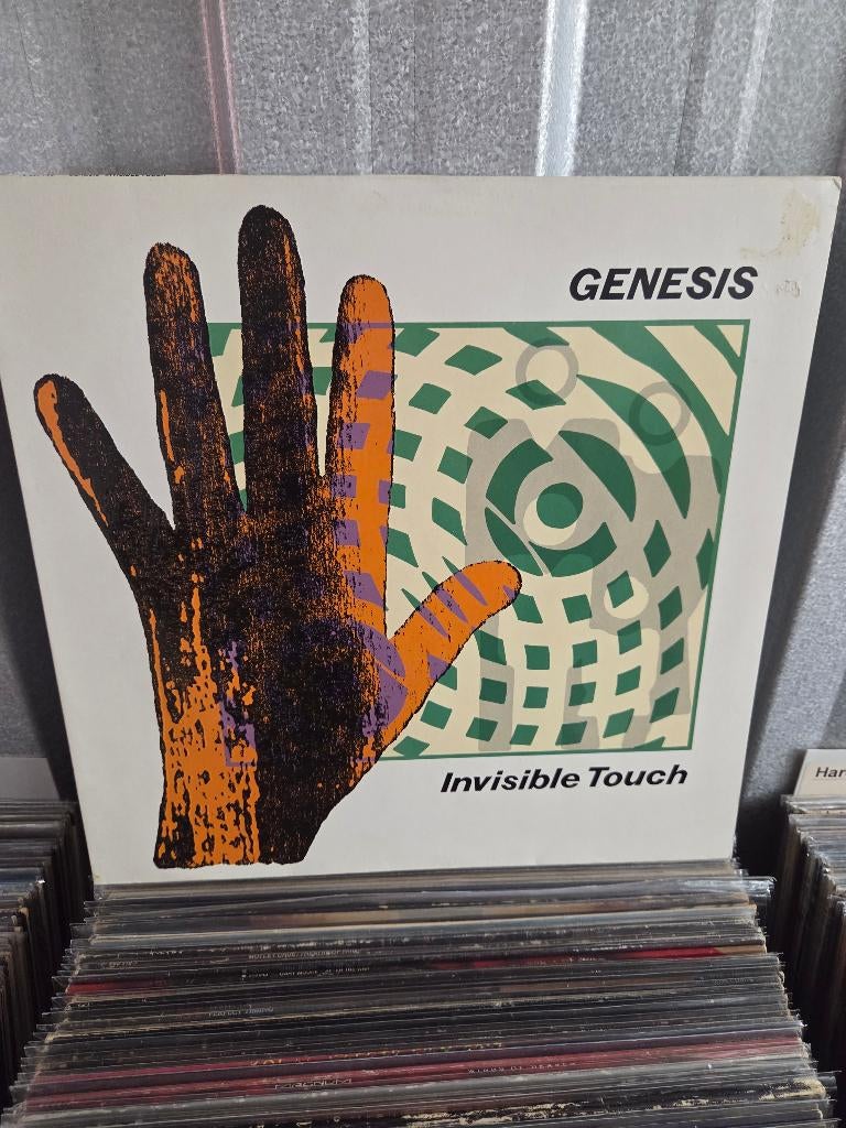 Vinyl lp GENESIS: INVISIBLE TOUCH, Progressive, Gebruikt, 1980 - 1989, 12 inch