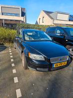 Volvo V50 2.4 170PK 2004 Zwart  (zie omschrijving), Auto's, Voorwielaandrijving, 1362 kg, 700 kg, Zwart