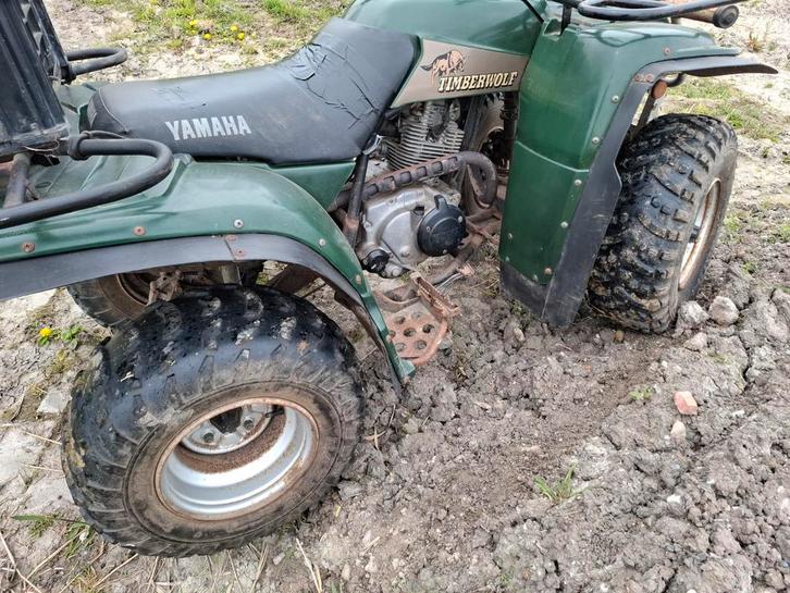 Quad Yamaha Timberwolf 250cc als nieuw zonder kenteken, Motoren, Quads en Trikes, Ophalen of Verzenden