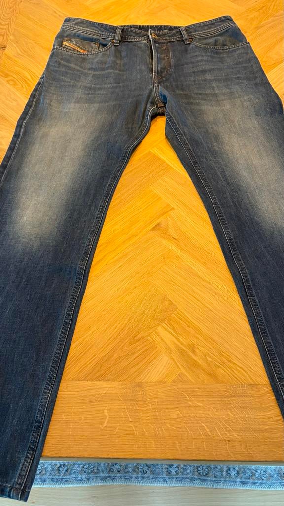 Diesel Waykee Jeans voor Heren - Maat W33 L32, Kleding | Heren, Spijkerbroeken en Jeans, Ophalen of Verzenden, Gedragen, Blauw