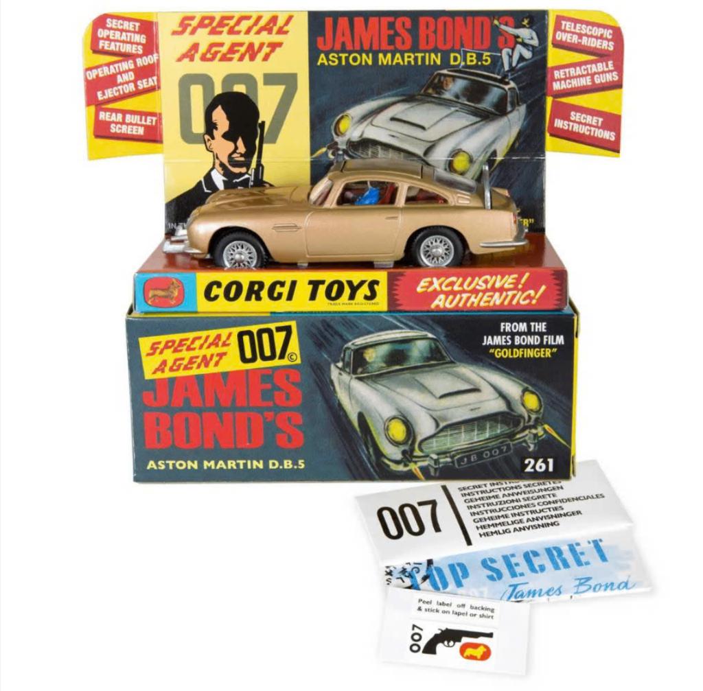 James Bond Aston Martin D.B.5 GOUD Corgi NEW 1/46 ref. 261, Verzenden, Nieuw, Auto, Corgi