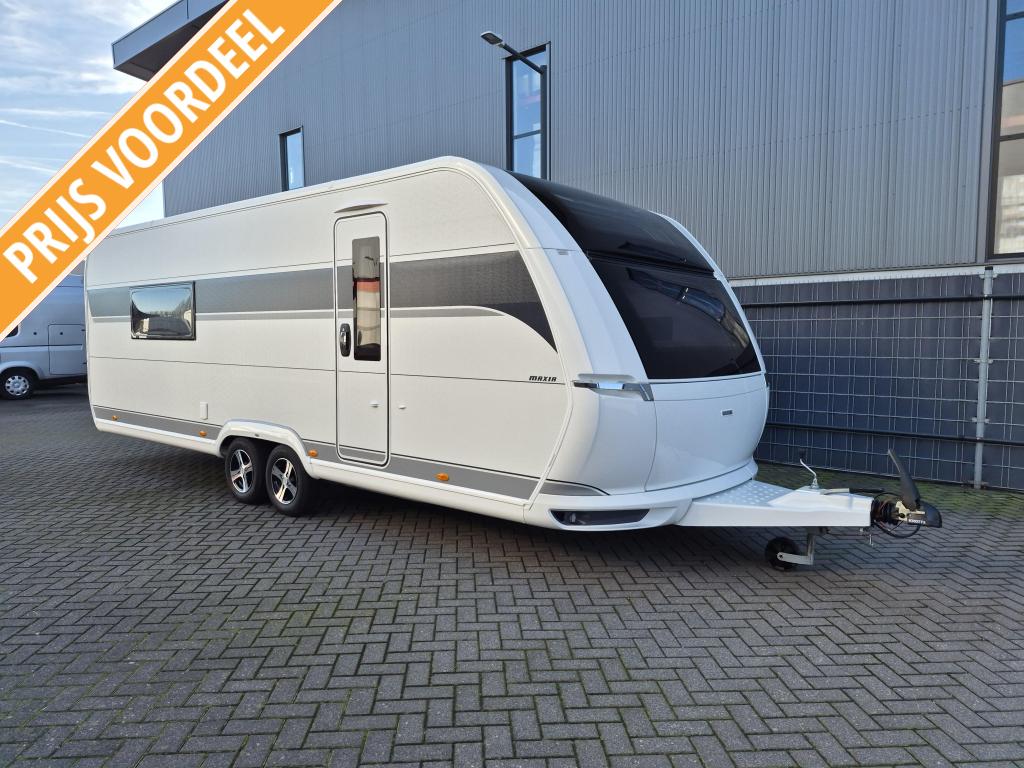 Hobby Maxia 660 WQM NIEUW + AIRCO + Voortent, Caravans en Kamperen, Caravans, Rondzit, Hobby, Bedrijf, Ringverwarming