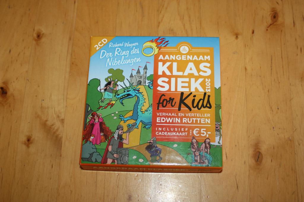 Aangenaam Klassiek voor Kids, Edwin Rutten, Richard Wagner, Gebruikt, Modernisme tot heden, Ophalen of Verzenden, Boxset