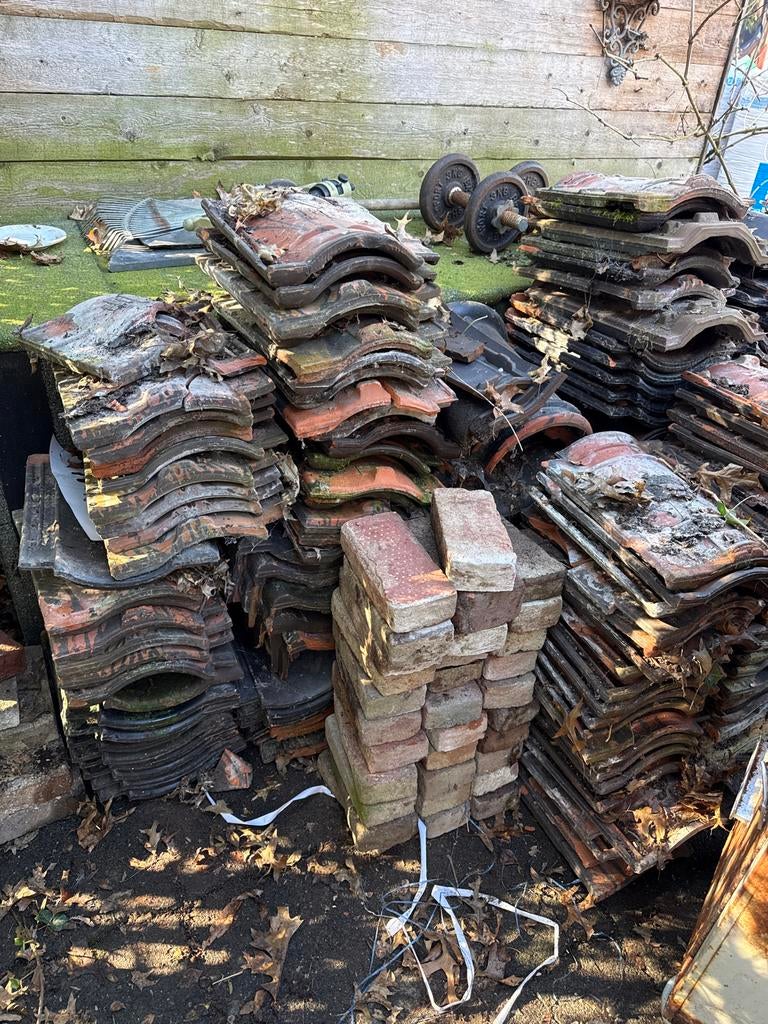 Gebruikte Dakpannen - Steen/Klei, Ophalen, Gebruikt, Steen of Klei, 15 m² of meer