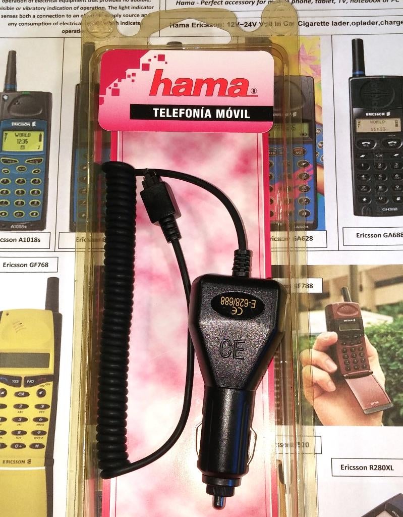 Hama Ericsson GF668-788 12V 24V Car Truck Charger Autolader, Ophalen of Verzenden, Nieuw