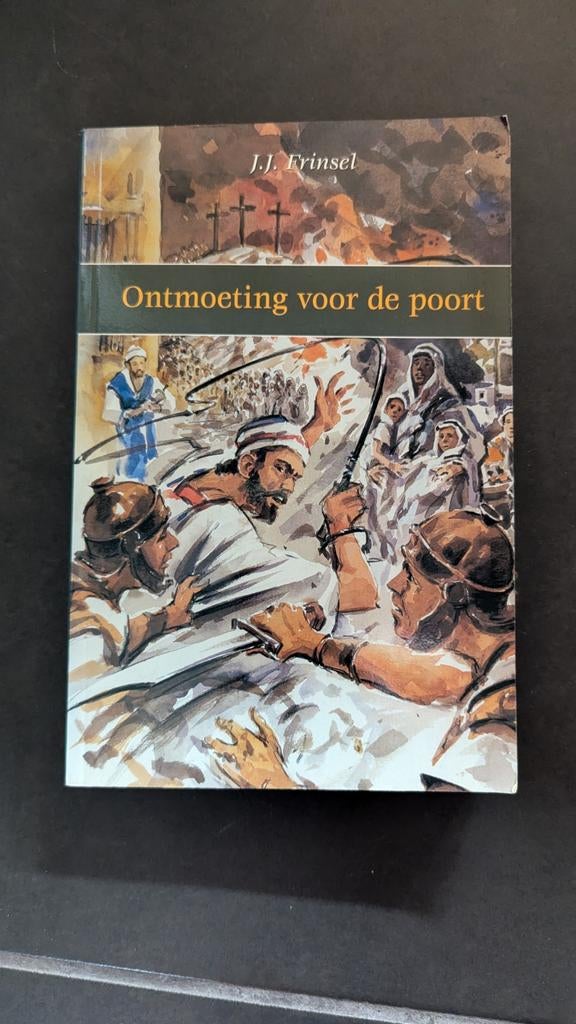 J.J. Frinsel - Ontmoeting voor de poort, Boeken, Ophalen of Verzenden, Zo goed als nieuw, J.J. Frinsel