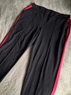 Mooie zwarte pantalon travelstof maat 46/48, Zwart, Maat 46/48 (XL) of groter, Ophalen of Verzenden, Zo goed als nieuw