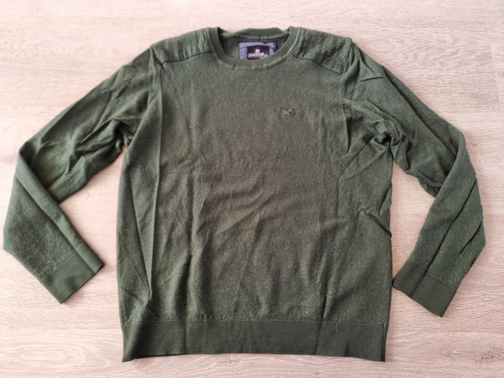 Groen jongen sweater Vanguard, maat 158-164 (MM5), Ophalen of Verzenden, Zo goed als nieuw, Overige maten, Groen