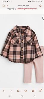 Flanel ruitjes shirt 68 cowgirl, Kinderen en Baby's, Babykleding | Maat 68, Meisje, H&M, Ophalen of Verzenden, Zo goed als nieuw