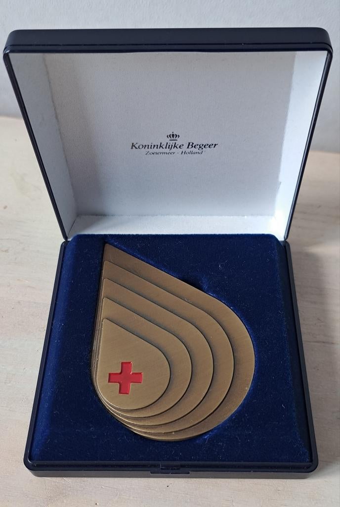 Erepenning bloedgeven, Ophalen of Verzenden, Brons