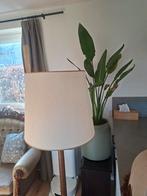 Grote vintage naturelle lampenkap, Ophalen of Verzenden