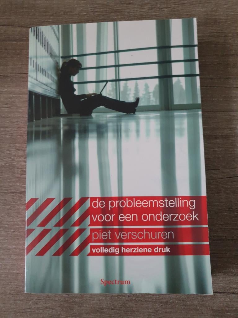 De probleemstelling voor een onderzoek - Piet Verschuren, Ophalen of Verzenden, Gelezen, Piet Verschuren