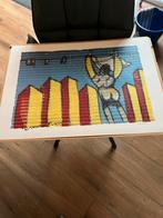 Te koop zeefdruk Herman brood, Ophalen