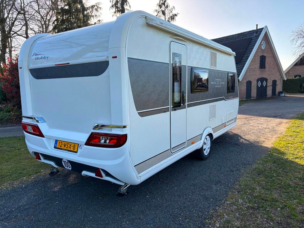 Hobby 490 KMF Nieuwstaat!, Hobby, Bedrijf, Info@steenhagenautos.nl, Luifel
