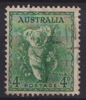 Australië 1940 Koala beer, Verzenden, Gestempeld, Dier of Natuur